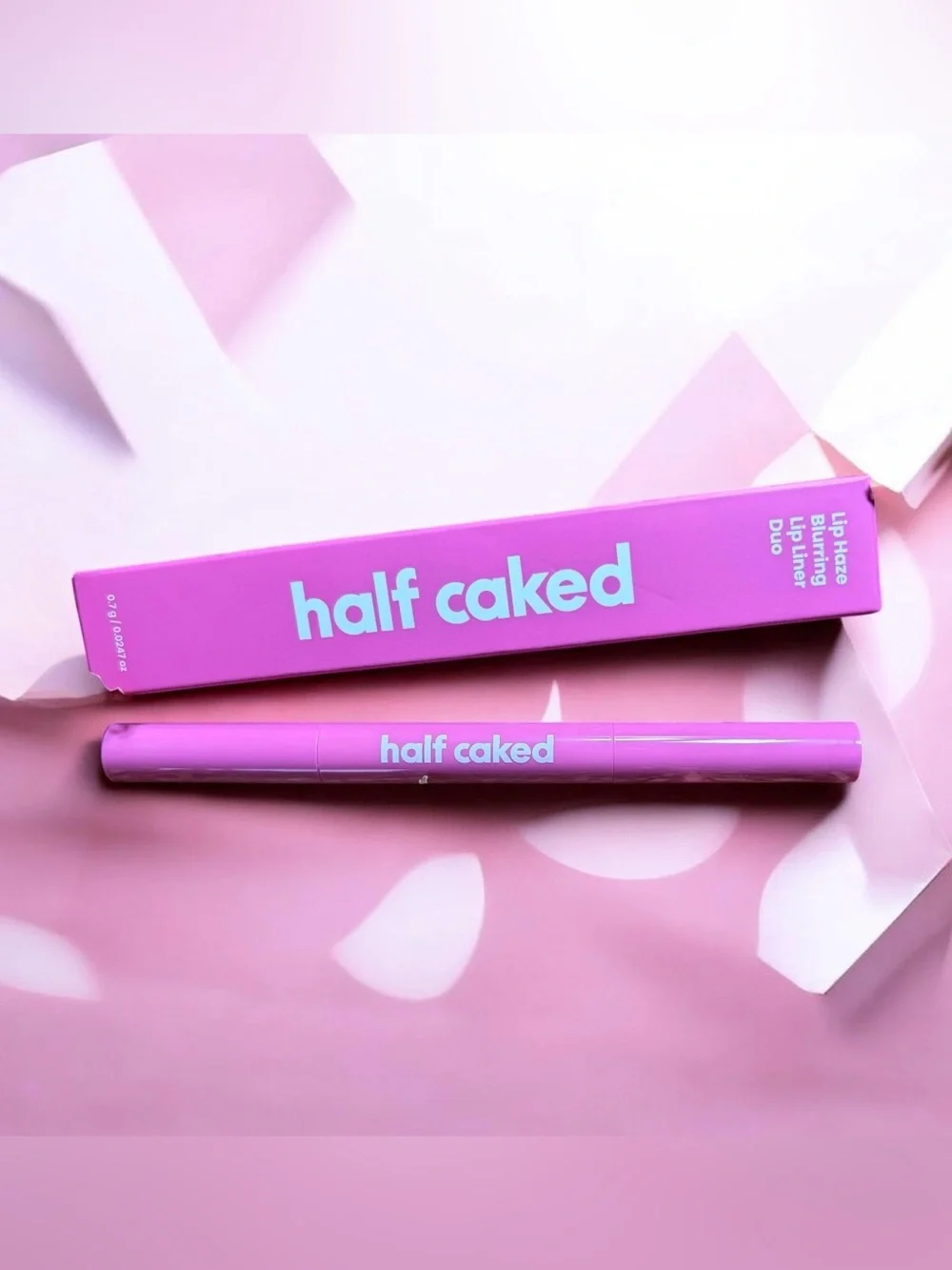 HALF CAKED Lip Haze Blurring Lip Liner Duo in Pink Haze